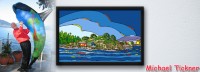 Save 50% on 'Shack Island', a Signed & Numbered Print by Michael Tickner, at his New Nanaimo Studio! ?>