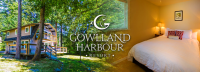 Save 40% on a 2-Night Stay for Two+ in 1 of 5 Vacation Guest Houses @ Gowlland Harbour Resort on <br>Quadra Island! includes Hot Breakfasts! ?>