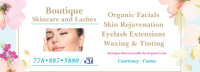 Mother's Day Special! Save 50% on an Organic Anti-Aging Facial or Set of Hybrid Lash Extensions with Boutique Skincare and Lashes in Courtenay! ?>